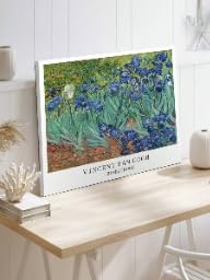 Peinture à l'huile vintage d'iris TONGYINLI 60x80cm art mural