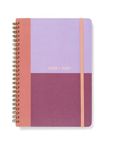 Letts of London RaspBerry 27-031898 - Agenda accademica 2026/2027, formato A5, con pagine giornaliere