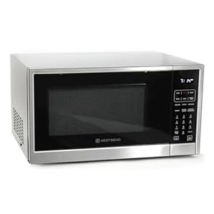 West Bend WBAF130K3S 3-in-1 Microwave Air Fryer Convection Oven, Stainless Steel