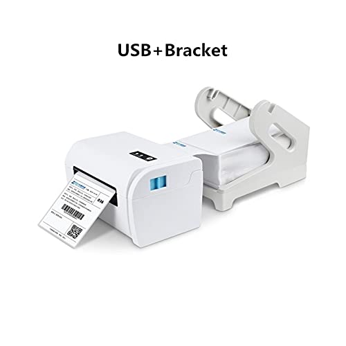 Image of Label Barcode Printer Thermal Printer Bar Code QR Code Sticker Machine 20mm-110mm 9200(USB with Bracket)
