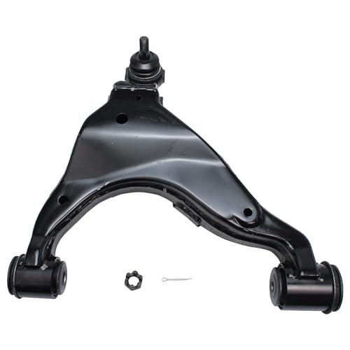 Image of Detroit Axle - Front 4pc Control Arms for 2005-2015 Toyota Tacoma 4 Lower & Upper Control Arms Assembly 2006 2007 2008 2009 2010 2011 2012 2013 2014 2015 Replacement