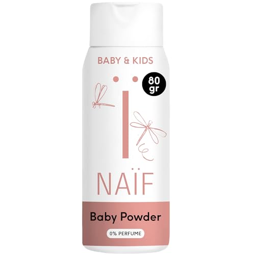 Naïf - Talco para bebés - 100% natural a base de arroz - Apto...