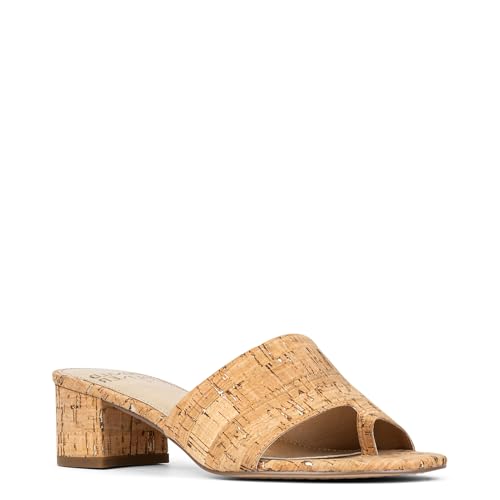 Donald J Pliner Women's Naia Sparkle Cork Heeled Sandal2