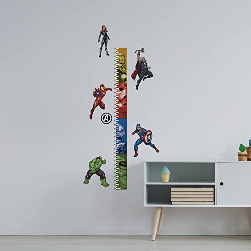 RoomMates Marvel Avengers Growth Chart Peel and Stick Wall Decals by RoomMates, RMK5198GC