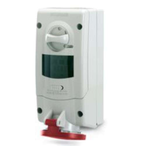 Scame advance2 – Base/S enclavamiento porta-fusibile IP44 2 poli + terra 16 A 9H compatta