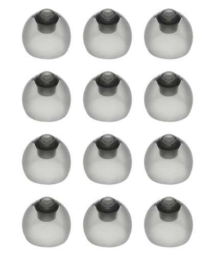 Image of 12 PCS Phonak Hearing Aid Domes, Hearing Aid Accessories, Hearing Aid Domes 6mm and 9mm Two Size Options for Regular Replacement, Comfortable Daily Wear Ear Tips 6 Pieces Each Size