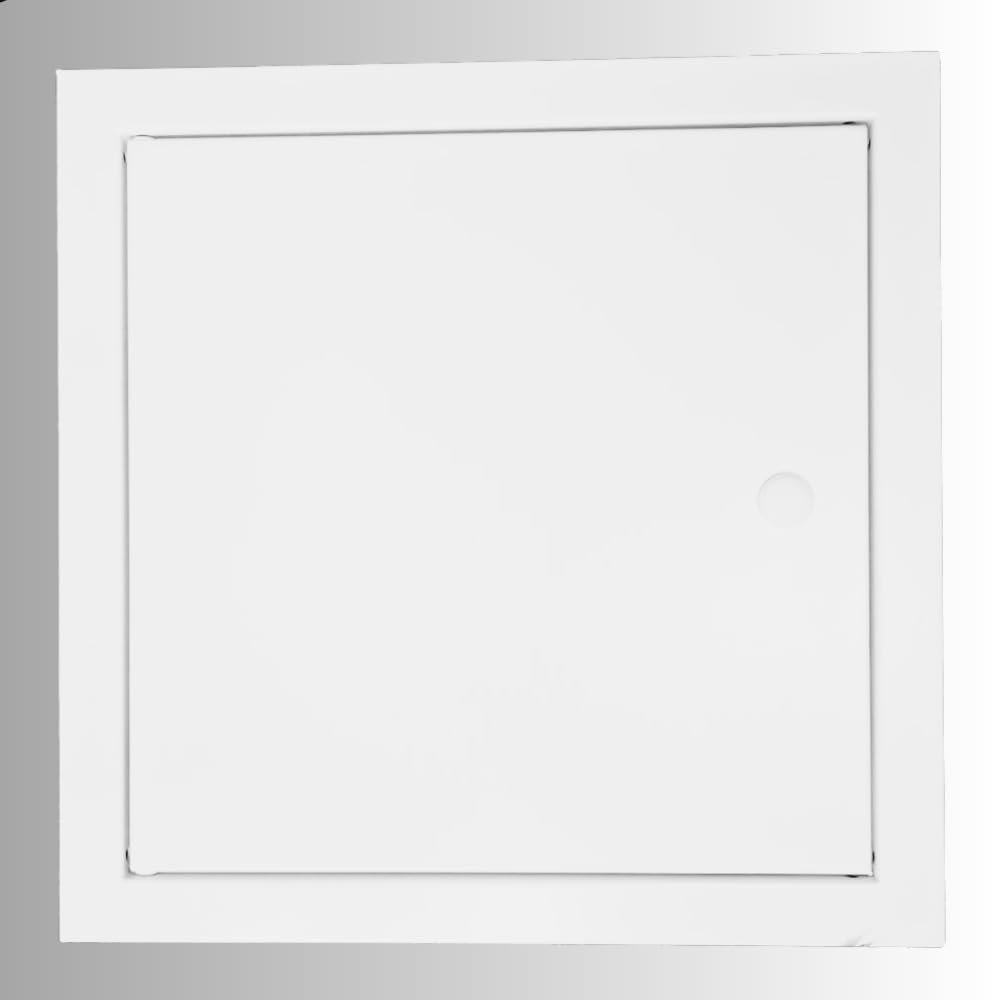Access Panel 350mmx350mm Fire Rated, Inspection Hatch, Metal Door, Picture Frame Lock & Key