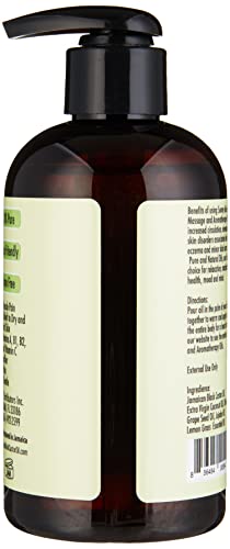 Sunny Isle Lemon Grass Massage And Aromatherapy Oil, Brown, 8 Fluid Ounce #TOP1