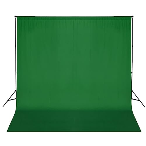 Vetnasa de Soporte de telón Fondo 600x300 cm Verde Cámaras y Objetivos, Fotografía, Iluminación y Estudio, Fondos Verde 6,56 KG