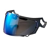 [南海部品] ナンカイ バイク用 オリジナル プレミアムミラーシールド ARAI 【RX-7X/ ASTRAL-X/RAPIDE-NEO/XD/VECTOR-X/ASTRO-GX 対応】 VAS-V セミスモークベース/ミラーブルー PMS106