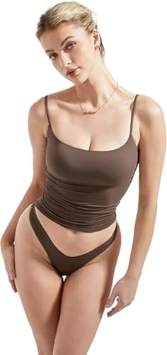 Women Sexy Square Neck Tank Top Summer Y2K Going Out Causal Basic Cami Shirt2