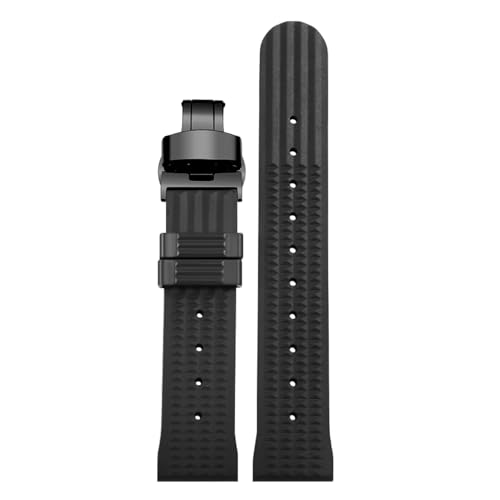Bracelet montre caoutchouc pour Seiko PROSPEX SKX007 | Silicone étanche 20mm 22mm