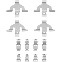 Brake Hardware Kit, 1PC Front Disc Brake Hardware Kit for Audi Q7 2017 for Audi Q7 for Audi RS5 for Audi S4 for Audi S5 for Audi Q7 for Audi SQ5 2018