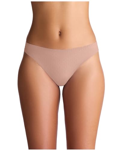 Image of Under Armour Women's 3-pack Pure Stretch No Show Thong Underwear, All-day Comfort & Ultra-soft Fit