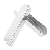 Toyvian 2 Stück Teiliges U förmiges Türverstärkungsbeschlag Kunststoff Tragbares Treppenschutzgitter zubehör für Haustiergitter Stabile Verbindung für Sichere Tür Geländerverstärkung