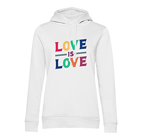 Sweat à Capuche Love is Love LGBTQ+ Célébrez la Diversité avec Fierté