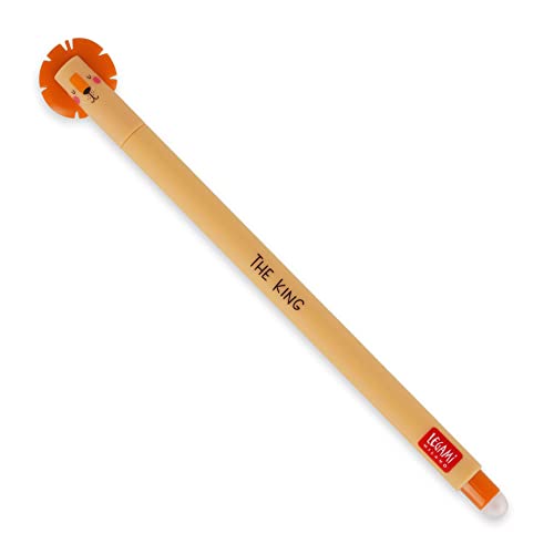 Bolígrafo de gel borrable Legami color naranja punta 0.7 mm