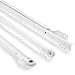 Produktbild 1 Paar (R+L) SO-TECH® TAW-01 Teilauszug Schubladenauszug Rollenführung 450 mm weiß