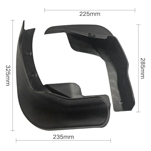 Salpicaderas de coche Nissan Qashqai 2015-2021 accesorios de protección 5