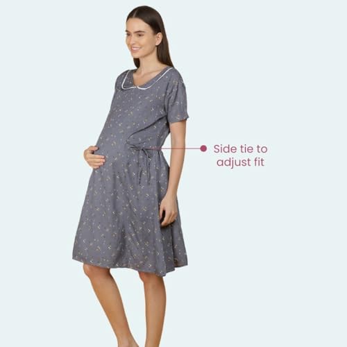 Image of Morph Maternity | Maternity Dresses for Women | Fits During Pregnancy & Post Pregnancy | Back Tie to Adjust