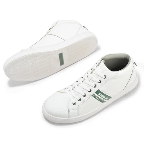Buy Woodland Men's White PU Sneakers-9 UK (43EURO) (OSNB 4507022) at Amazon.in - Image 8