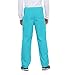 Cherokee Men's Originals Unisex Drawstring Cargo Scrub Pant, Turquoise, Large