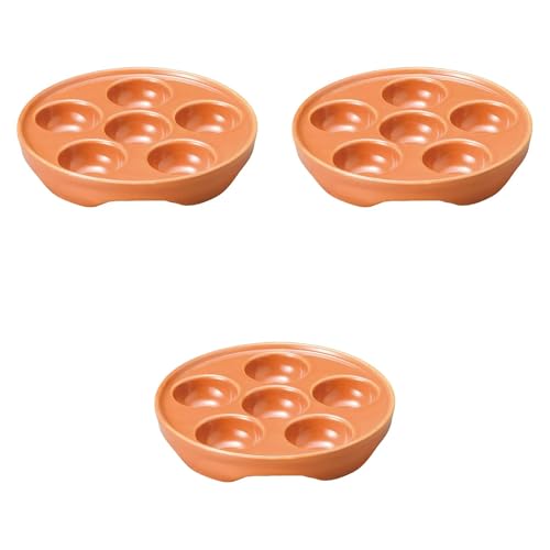 Set of 3 Escargot [6.2 x 1.0 inches (15.9 x 2.6 cm) | Au Gratin Dish, Ceramic, Setomonohonpo