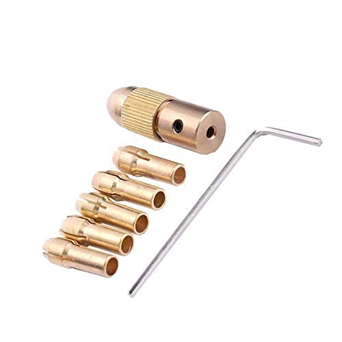 See full amazon price history chart for RASHRI ; One For All Drill Chuck for 555 DC Motor Drill Bits Shank Metal Drill Chuck Collet Bits Rotary with Screw, 3.17 mm, Set of 7 RASHRI ; One For All Drill Chuck for 555 DC Motor Drill Bits Shank Metal Drill Chuck Collet Bits Rotary with Screw, 3.17 mm, Set of 7 (B09W5ZRX7D) Amazon Price History, Amazon Price Tracker