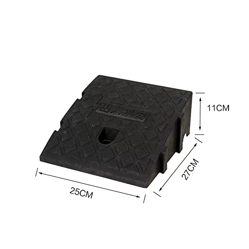 Rampa portátil ligera de plástico para bordillo y silla de ruedas miniatura 2