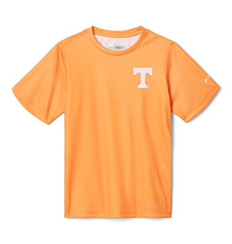 Image of Columbia Kids' Collegiate Terminal Tackle Short Sleeve Shirt