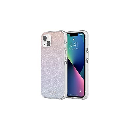 Kate Spade New York iPhone 13 (6.1") Ombre Glitter Hardshell Case - Shock-Absorbent & Multicolor by kate spade new york - Used condition - US$8.80