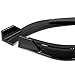 HK5 3 Pieces Front Bumper Lip Spoiler Splitter Side Body Kit Trim Protection Compatible with 2010-2013 Mazda 3, 2011 2012 (Painted Black)