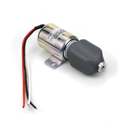 Électrovanne d'arrêt compatible Komatsu WA320-3 solénoïde de carburant 24V 1751ES-24E2ULB1