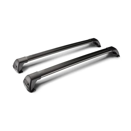 Barra de techo para Mercedes Clase R W251 portaequipajes de aluminio negro con cerradura