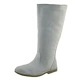  Delacroix Stiefel Shoe Leder Lammfell Winterstiefel 2019 weiß (38)