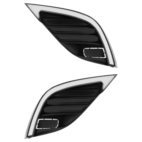 ZHISHUAI- For 2018-2020 Toyota Camry SE XS & 2020-2024 Toyota Camry TRD LED Daytime Running Light, Replacement 1 Pair of Left Driver Right Passenger Side DRL