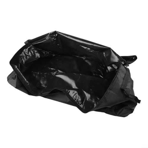 Mochila de acampamento grande 55L 100L 150L Heavy Duty Oxford Bolsa de viagem com orifício de bloqueio para caminhadas, movimento autônomo, armazenamento de bagagem preta (100L 90 * 38 * 30 cm)