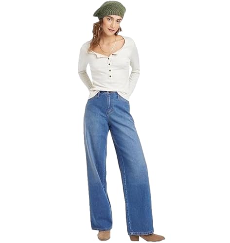 Universal Thread Women's High-Rise Relaxed Wide Leg Jeans -3