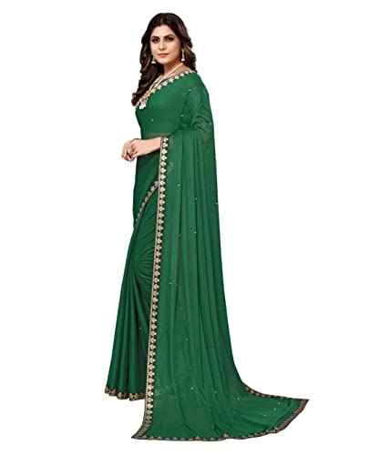 Yashika Womens Lycra Blend Saree