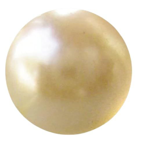 Gemstone King A1 Grade Golden Pearl Gemstone Original Certified With IGL Certificate 5.55 Carat Natural Mauktika Ratan Sacha Moti Stone 6.05 Ratti गोल्डन पर्ल स्टोन South Sea Mukta Stone