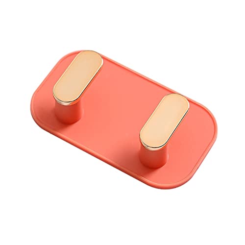 Gancho de pared autoadhesivo de ABS para colgar en la pared, perchero, toallero, gancho para ropa, accesorios de baño, ganchos de acero para colgar abrigos, sombreros, etc