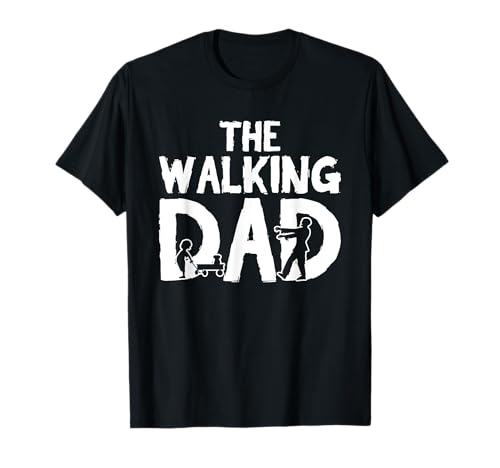 The Walking Dad Son Father Papa Daddy Stepdad Father's hood T-Shirt