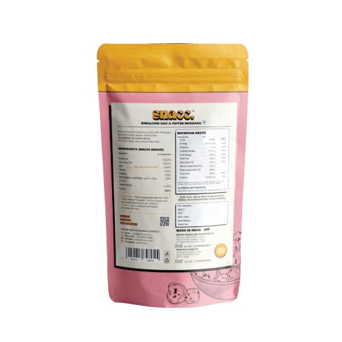 Image of Snacc Makhana, Spicy Roasted Fox Nuts, Protein Rich, Gluten Free, MSG Free, Zero Trans Fat, Zero Sugar, Low Calorie 60 g (Pack of 2, HIMALAYAN S&P)