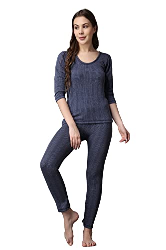Image of FF Winter Wear Thermal Upper Vest and Bottom Lower Warmer Combo for Women Long Johns Underwear Set