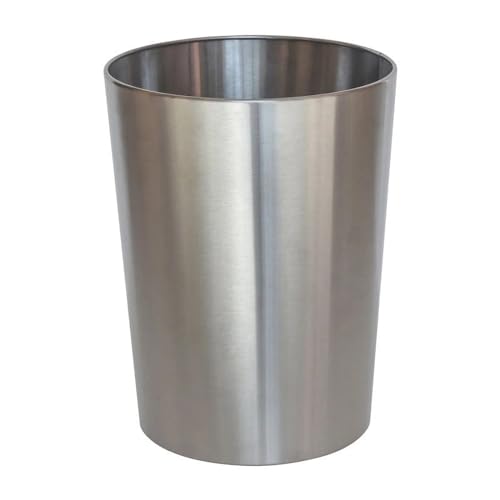 Caneca de basura metálica de níquel cepillado 2.2 gal miniatura 2