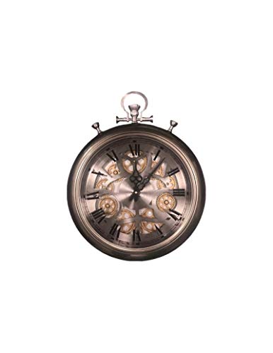 BRANDANI 53758 Orologio da Parete Cipollotto Meccanismo a Vista Metal