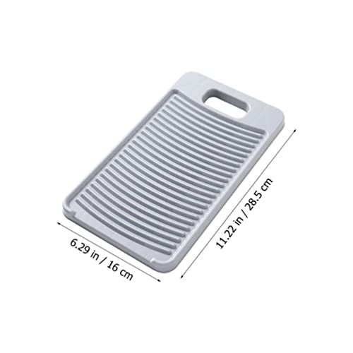 Gooffy 2Pcs Washing Washboard Hand Washing Board Household Wash Board Plastic Scrubbing Washboard Laundry Supply Washboard #TOP3