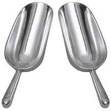 SET OF 12, 12 Oz. Ounce Bar Ice Scoop, Dry Bin Scoop, Dry Goods Scoop, Cand.