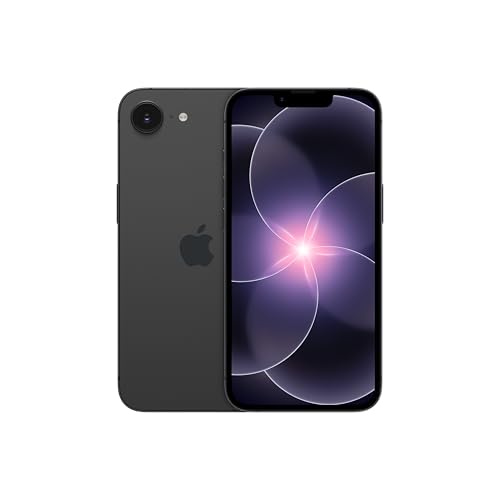 Apple iPhone 17e 256 Go : Écran Super Retina XDR 6,1 Pouces, Puce A19, Autonomie d’Une journée, Caméra Fusion 48 MP ; Noir