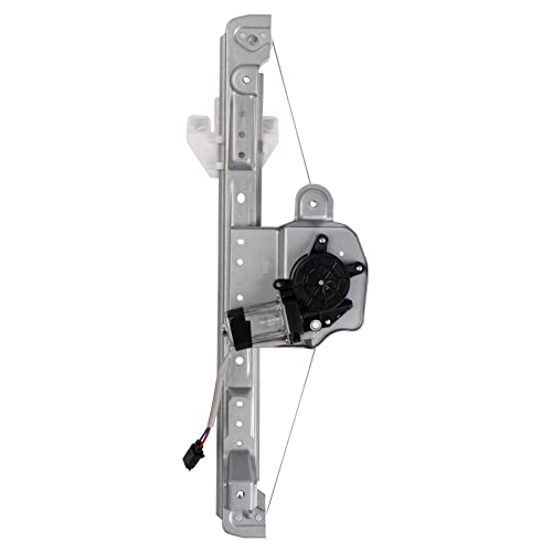 Image of TRQ Rear Passenger Side Power Window Motor and Regulator Assembly Power Compatible with 2004-2008 Chrysler Pacifica